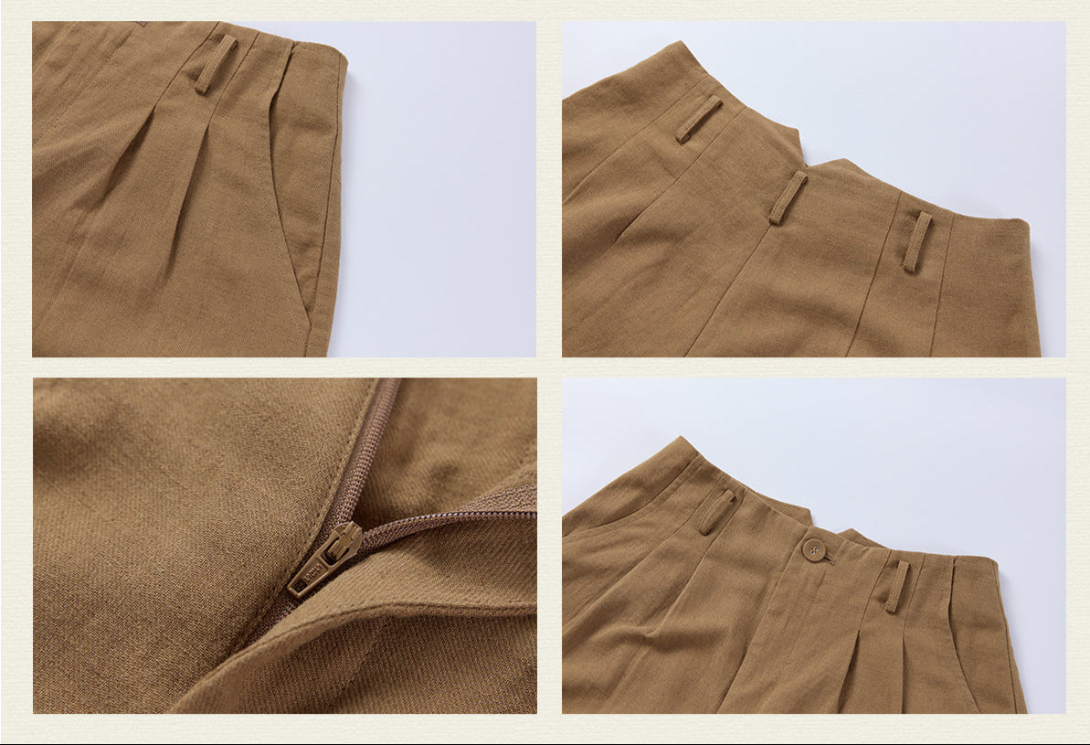 クラシカル リネンセットアップ