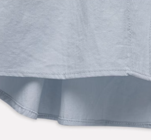 サイドリボン スタンドカラーブラウス